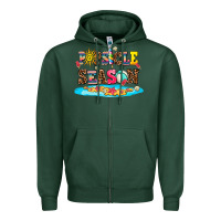 Sports Green popsicle season Zipper Hoodie - AdoDesignShop