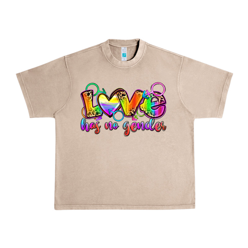 Love Has No Gender Urban Heavy Tee by Zillion Design Studio | Teevron