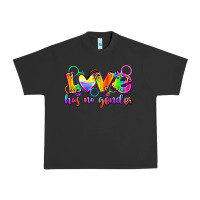 Pigment Black love has no gender Urban Heavy Tee - Zillion Design Studio