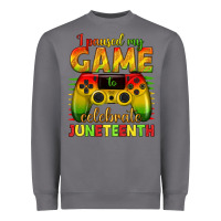 Storm I paused my game celebrate Juneteenth Heavyweight Sweatshirt - texasbilliewilder