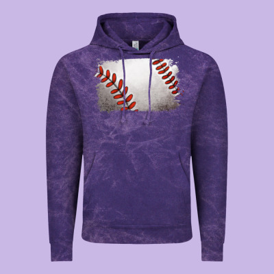 Vintage Hoodie baseball brushstroke