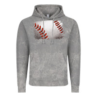 Cloud Rock baseball brushstroke Vintage Hoodie - RanaPortraitStore
