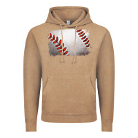 Vintage Coffee baseball brushstroke Vintage Hoodie - RanaPortraitStore