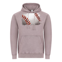 Vintage Zinc baseball brushstroke Vintage Hoodie - RanaPortraitStore