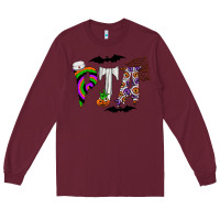 Burgundy pta Long Sleeve Tee - CowhideDigitalArt