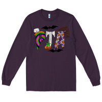 Plum pta Long Sleeve Tee - CowhideDigitalArt
