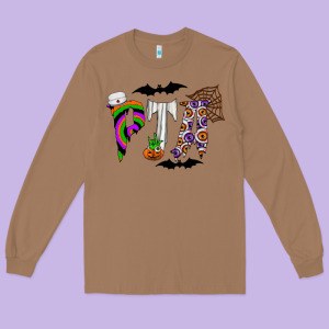 Pta Long Sleeve Tee Designed By Cowhidedigitalart