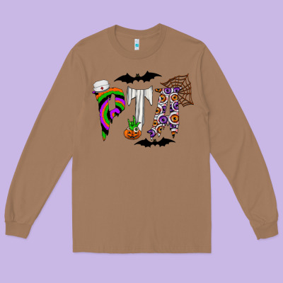 Pta Long Sleeve Tee Designed By Cowhidedigitalart