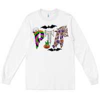 White pta Long Sleeve Tee - CowhideDigitalArt