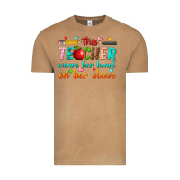 Vintage Camel this teacher wears her heart on her sleeve Vintage Tee - texasbilliewilder