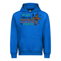 Cobalt he has taken my brokenness and turned it into my p Urban Hoodie - Artiststas