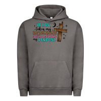 Pigment Tornado he has taken my brokenness and turned it into my p Urban Hoodie - Artiststas