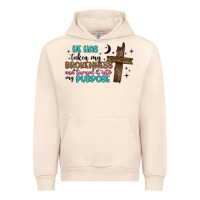 Sandshell he has taken my brokenness and turned it into my p Urban Hoodie - Artiststas