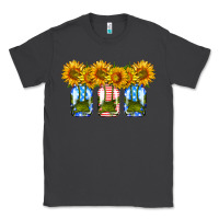 Smoke american sunflower mason jar Classic Tee - HRA Design Shop