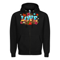 Black love summer Zipper Hoodie - AdoDesignShop
