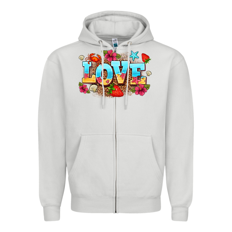Love Summer Zipper Hoodie by AdoDesignShop | Teevron
