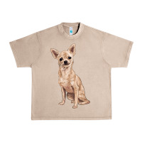 French Oak chihuahua Urban Heavy Tee - RanaPortraitStore