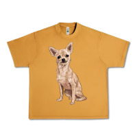 Peanut Butter chihuahua Urban Heavy Tee - RanaPortraitStore