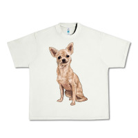 Pistachio chihuahua Urban Heavy Tee - RanaPortraitStore