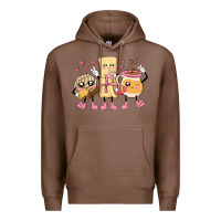 Chestnut mexican pan dulce cartoon characters Premium Hoodie - MaliasSmallBusiness