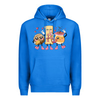 True Royal mexican pan dulce cartoon characters Premium Hoodie - MaliasSmallBusiness