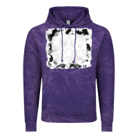 Cloud Purple black and white cowhide frames Vintage Hoodie - RanaPortraitStore