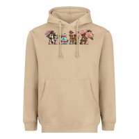 Mushroom Western Floral Mama Heavyweight Hoodie - LillyAllenDesigns