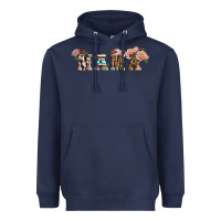 Navy Western Floral Mama Heavyweight Hoodie - LillyAllenDesigns