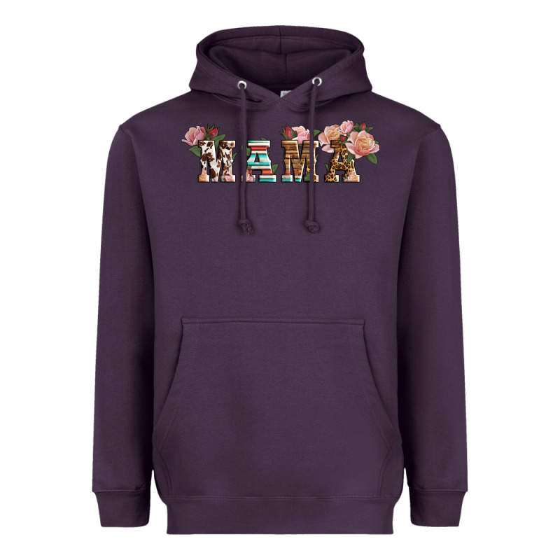 Western Floral Mama Heavyweight Hoodie by LillyAllenDesigns | Teevron