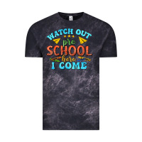 Cloud Black watch out pre school here i come Vintage Tee - texasbilliewilder