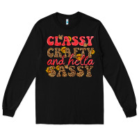 Black classy crafty and hella sassy Long Sleeve Tee - HRA Design Shop