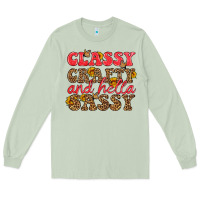 Matcha classy crafty and hella sassy Long Sleeve Tee - HRA Design Shop