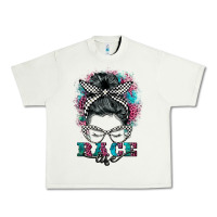 Pistachio race life  messy bun Urban Heavy Tee - BarkalooDesign
