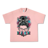 Salmon race life  messy bun Urban Heavy Tee - BarkalooDesign