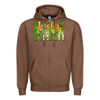 Chestnut lucky mama Zipper Hoodie - Artiststas