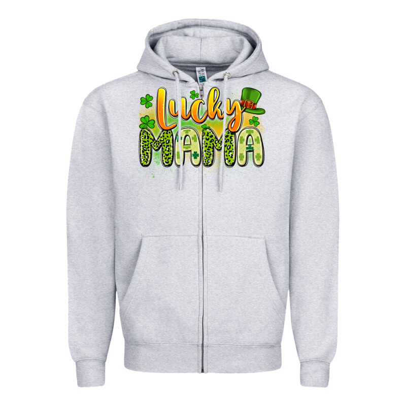Lucky Mama Zipper Hoodie by Artiststas | Teevron