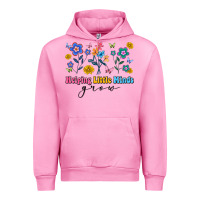 Fuchsia Pink helping little minds grow Urban Hoodie - Artiststas