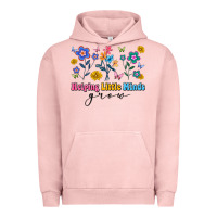 Pigment Salmon helping little minds grow Urban Hoodie - Artiststas