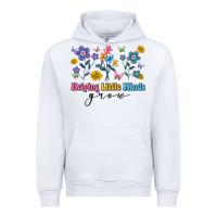 White helping little minds grow Urban Hoodie - Artiststas