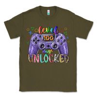 Army Green level days unclocked Classic Tee - RacoonDesign
