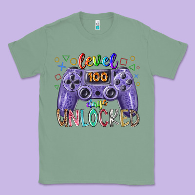 Level Days Unclocked Classic Tee Designed By Racoondesign