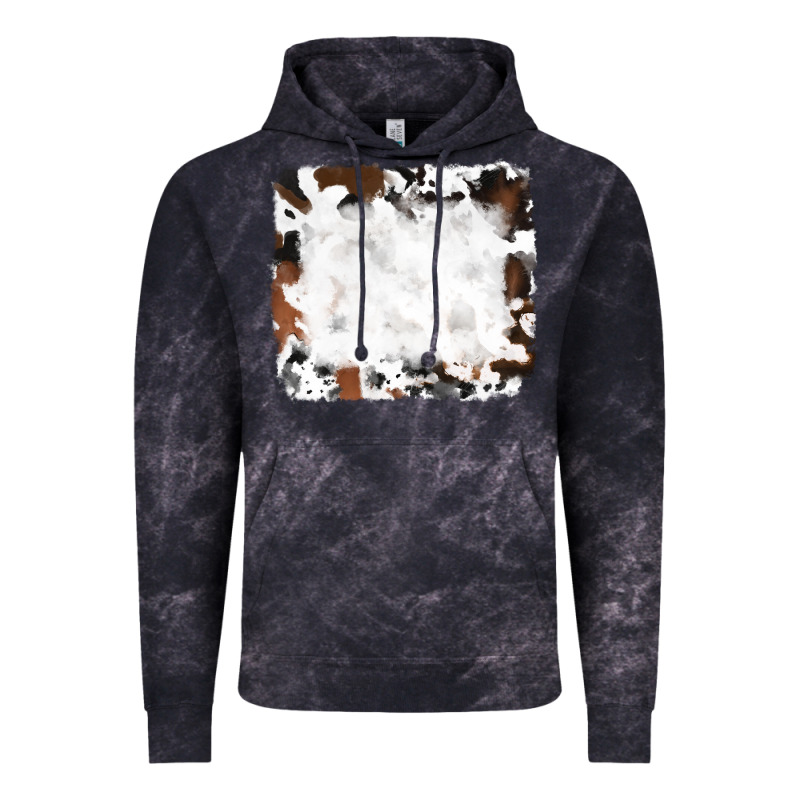 Black And Brown Cowhide Vintage Hoodie by RanaPortraitStore | Teevron