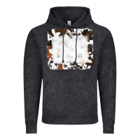 Vintage Black black and brown cowhide Vintage Hoodie - RanaPortraitStore