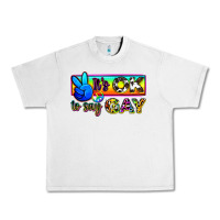 Lunar Rock it's ok to say gay Urban Heavy Tee - Zillion Design Studio