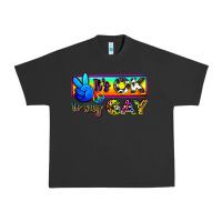 Pigment Black it's ok to say gay Urban Heavy Tee - Zillion Design Studio