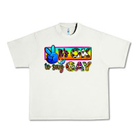 Pistachio it's ok to say gay Urban Heavy Tee - Zillion Design Studio