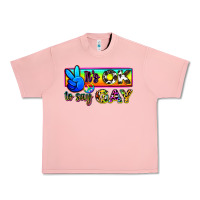 Salmon it's ok to say gay Urban Heavy Tee - Zillion Design Studio