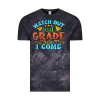 Cloud Black watch out first grade here i come Vintage Tee - texasbilliewilder