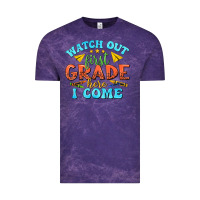 Cloud Purple watch out first grade here i come Vintage Tee - texasbilliewilder
