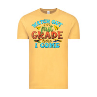 Vintage Mustard watch out first grade here i come Vintage Tee - texasbilliewilder